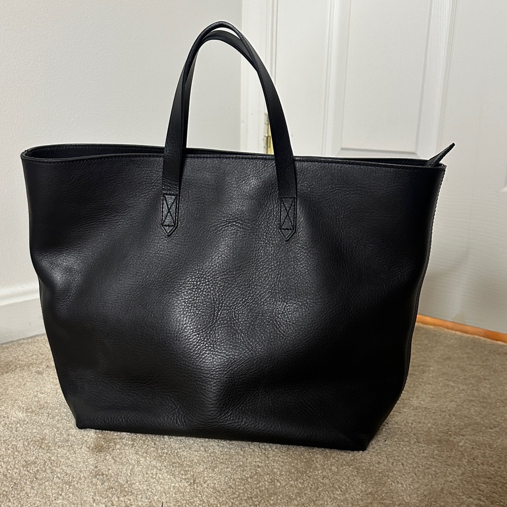Madewell Zip-Top Transport Carryall Black